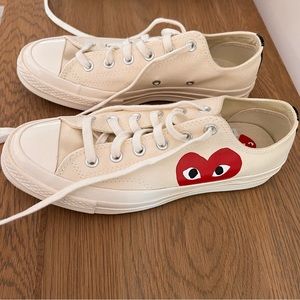 Comme des Garçons PLAY and Converse